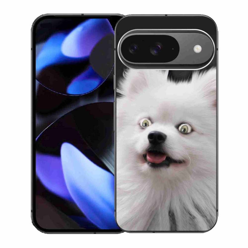 Zselés borítás mmCase a Google Pixel 9/9 Pro számára - fehér tipp