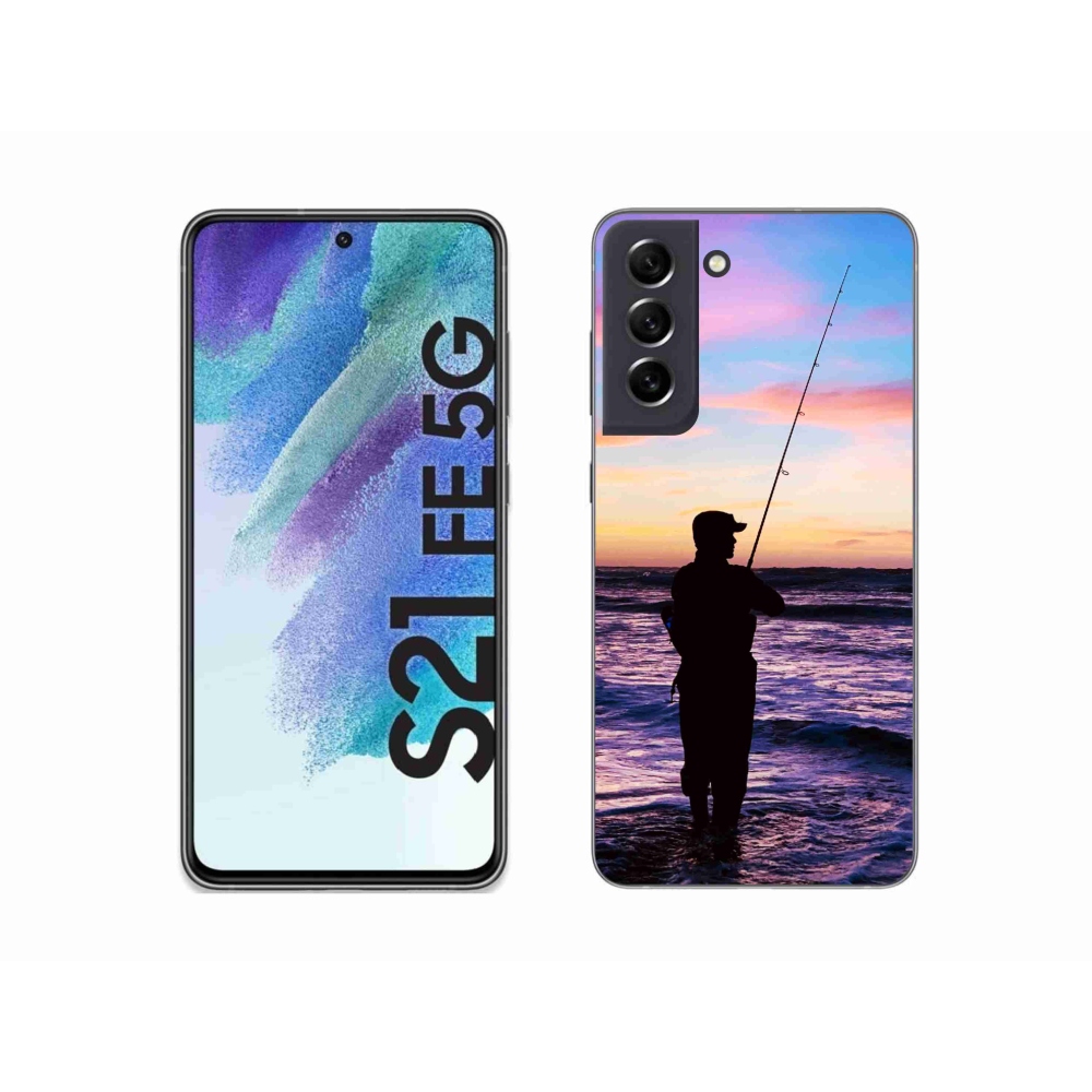 Gél védőburkolat mmCase Samsung Galaxy S21 FE 5G - halászat 1