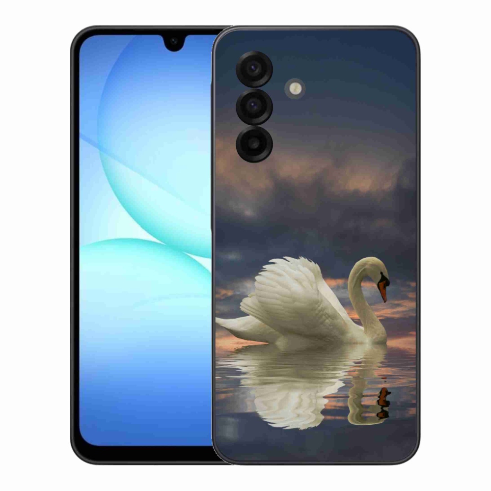 Zselés borítás mmCase Samsung Galaxy A17 5G - hattyú
