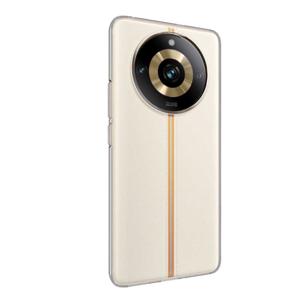 Átlátszó zselés tok a Realme 11 Pro 5G/11 Pro+ 5G készülékhez - átlátszó