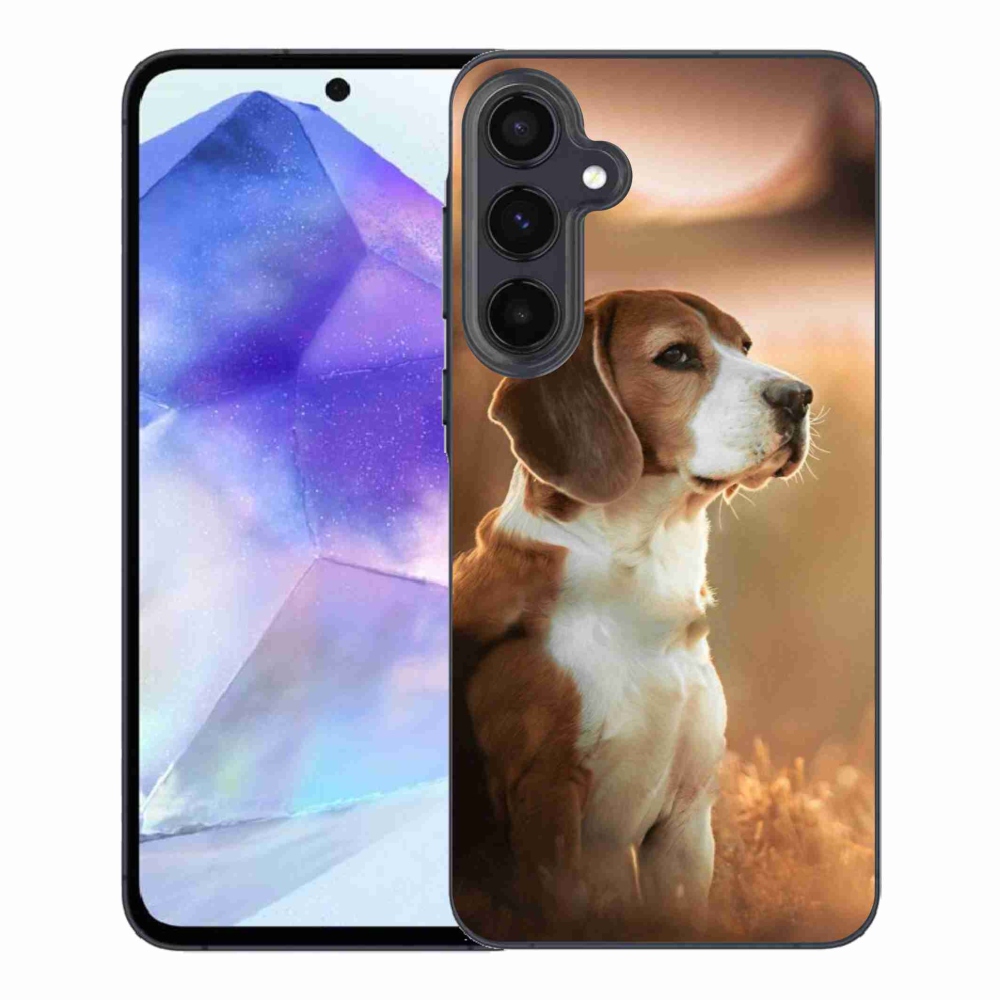 Gél védőburkolat mmCase Samsung Galaxy A55 5G - bézs színben