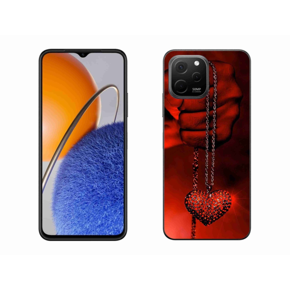 Gél borítás mmCase a Huawei Nova Y61 készülékhez - nyaklánc