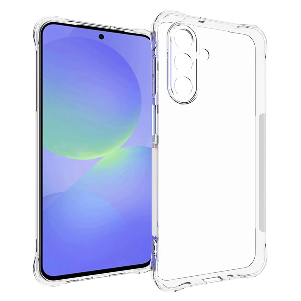Átlátszó zselés tok Samsung Galaxy A17 5G készülékhez, megerősített sarkokkal