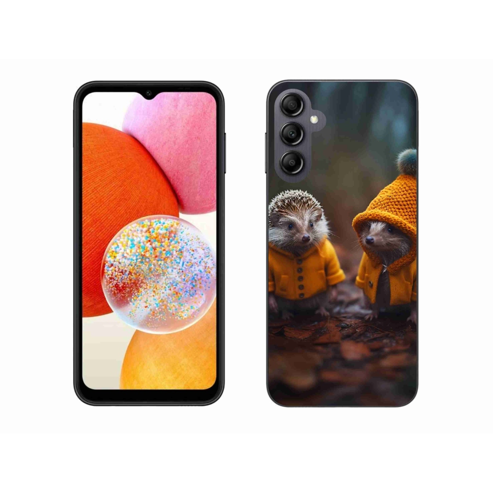 Zselés borítás mmCase Samsung Galaxy A14 4G/5G - süni