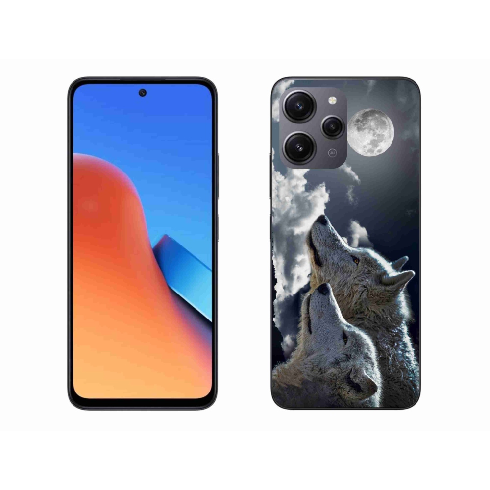 Gél borítás mmCase a Xiaomi Redmi 12 - farkasok számára