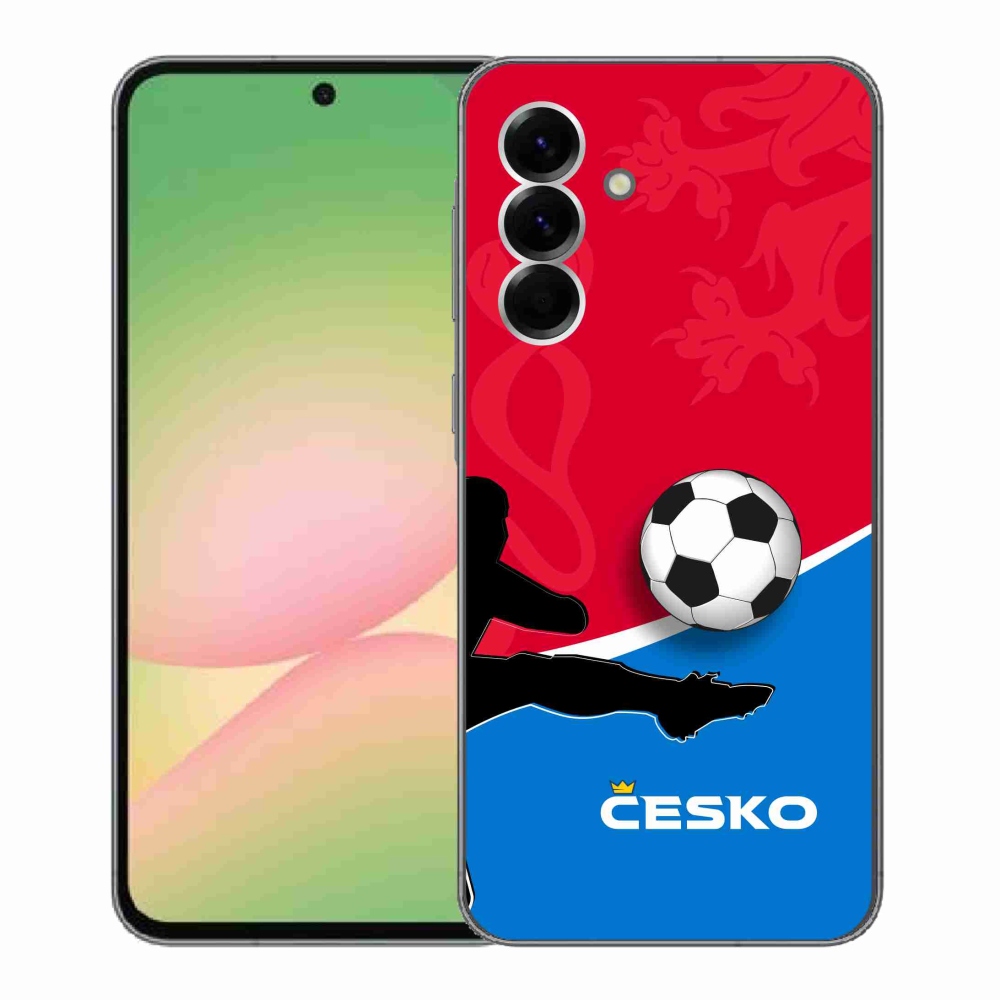 Gél borítás mmCase Samsung Galaxy A56 5G - futball Csehország 2