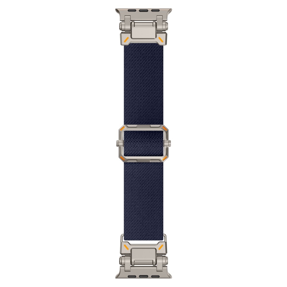 Titán nejlon szíj Apple Watch Ultra/Ultra 2 49mm/SE/SE 2022/2023 44mm/10 46mm/9/8/7 45mm/6/5/4 44mm/3/2/1 42 mm - kék