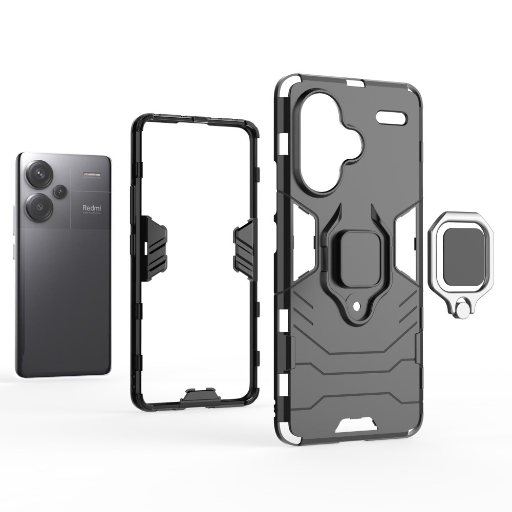 Guardy tartós borító a Xiaomi Redmi Note 13 Pro+ 5G készülékhez - fekete