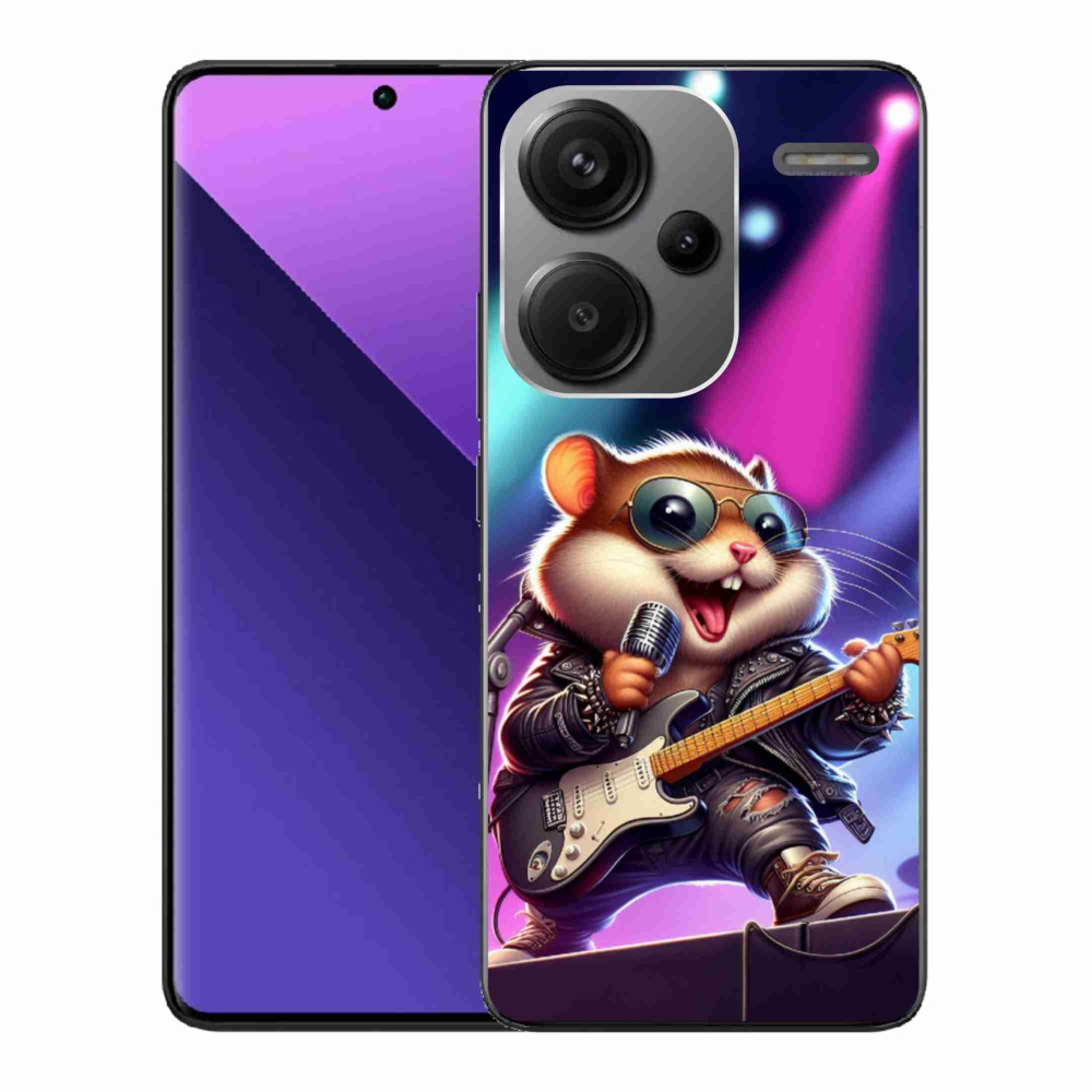 Gél borítás mmCase a Xiaomi Redmi Note 13 Pro+ 5G - hörcsög hintalóhoz