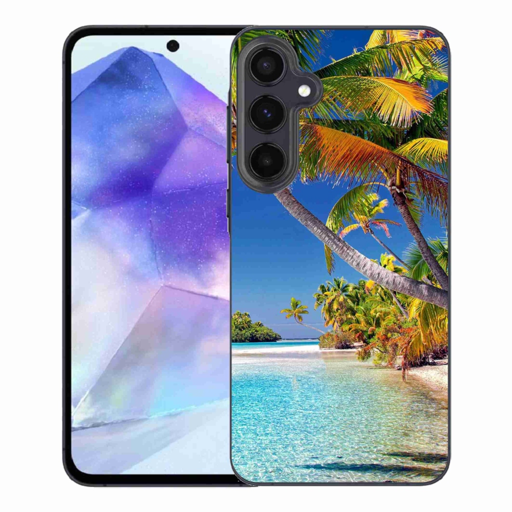 Gél tok mmCase Samsung Galaxy A55 5G - tengerparti zselés tok mmCase Samsung Galaxy A55 5G-hez