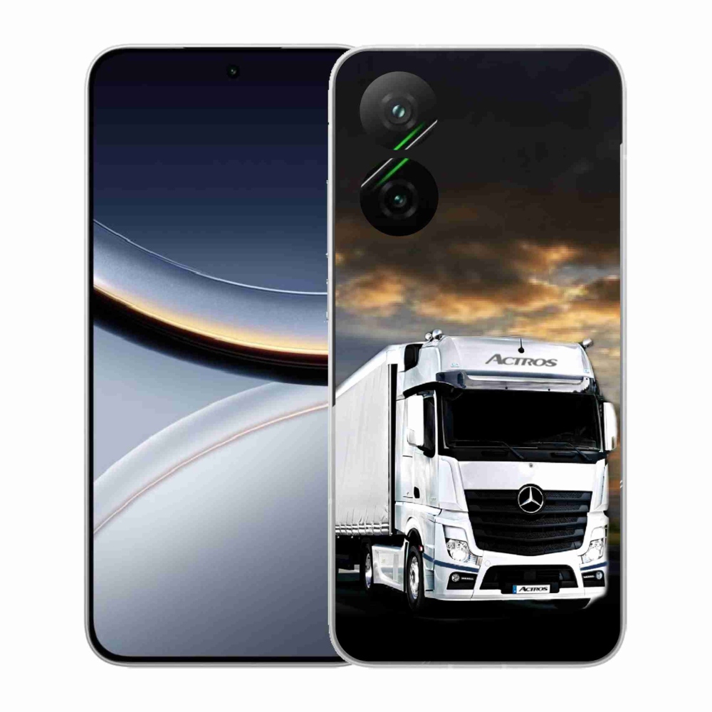 Gél borítás mmCase a Xiaomi Poco F7 5G számára - teherautó