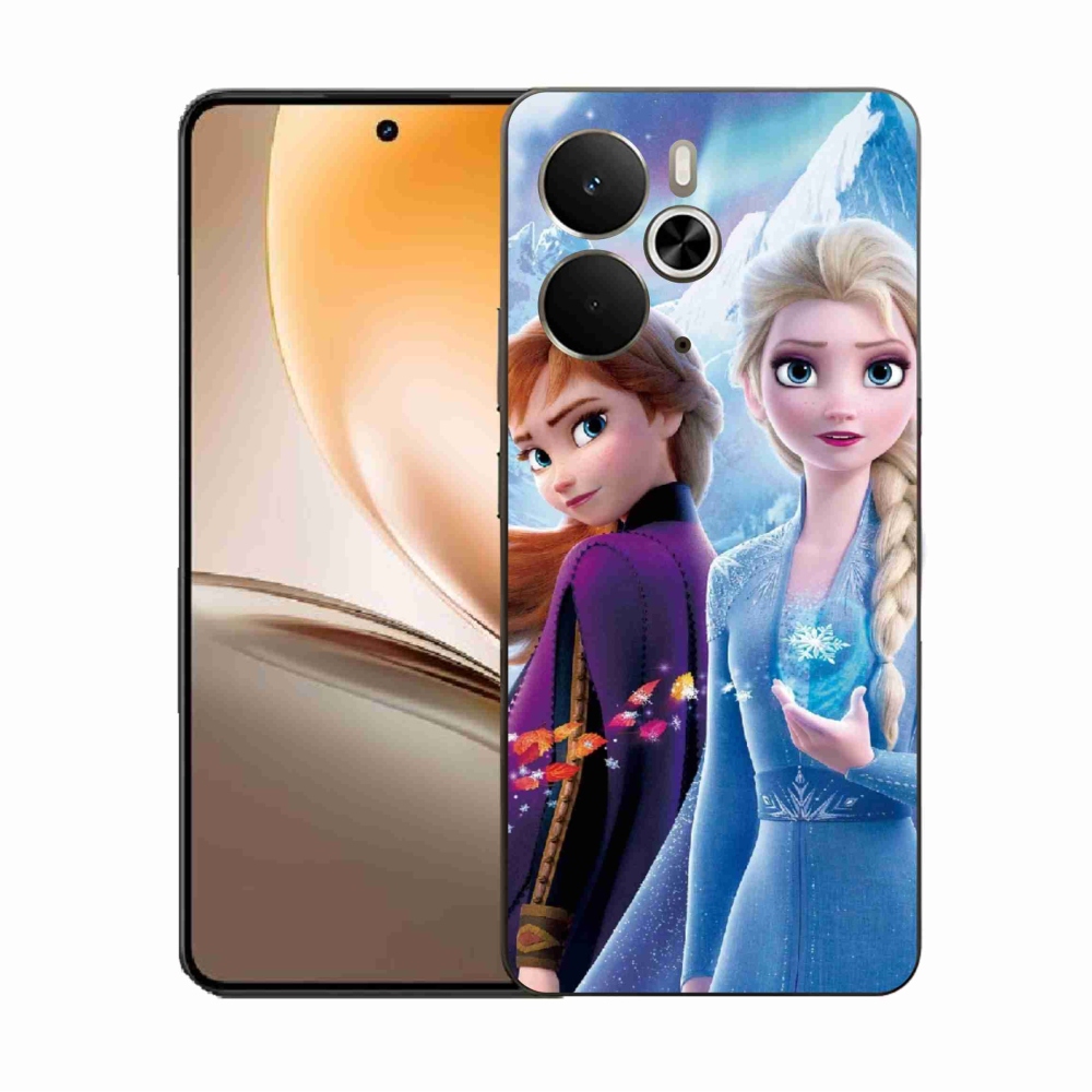 Gél borítás mmCase a Realme 14 5G számára - Ice Kingdom 3