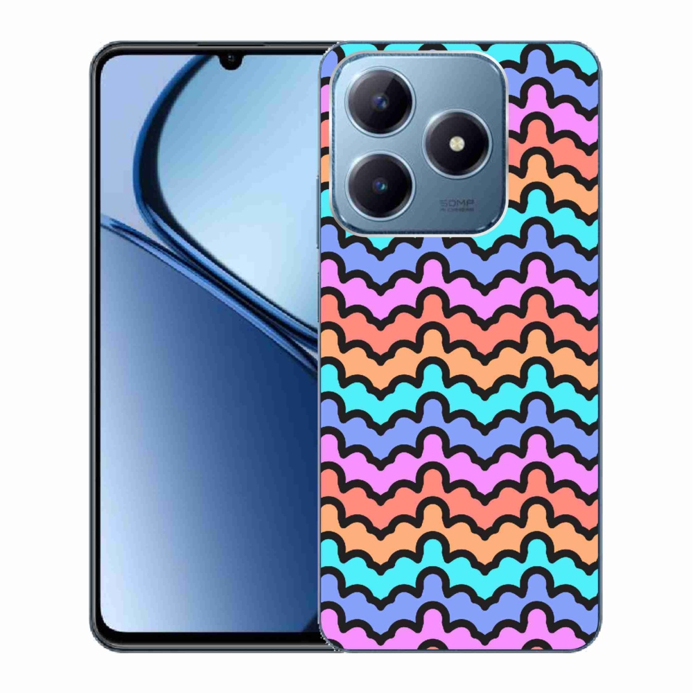Gél borítás mmCase a Realme C63 készülékhez - absztrakt motívum 30