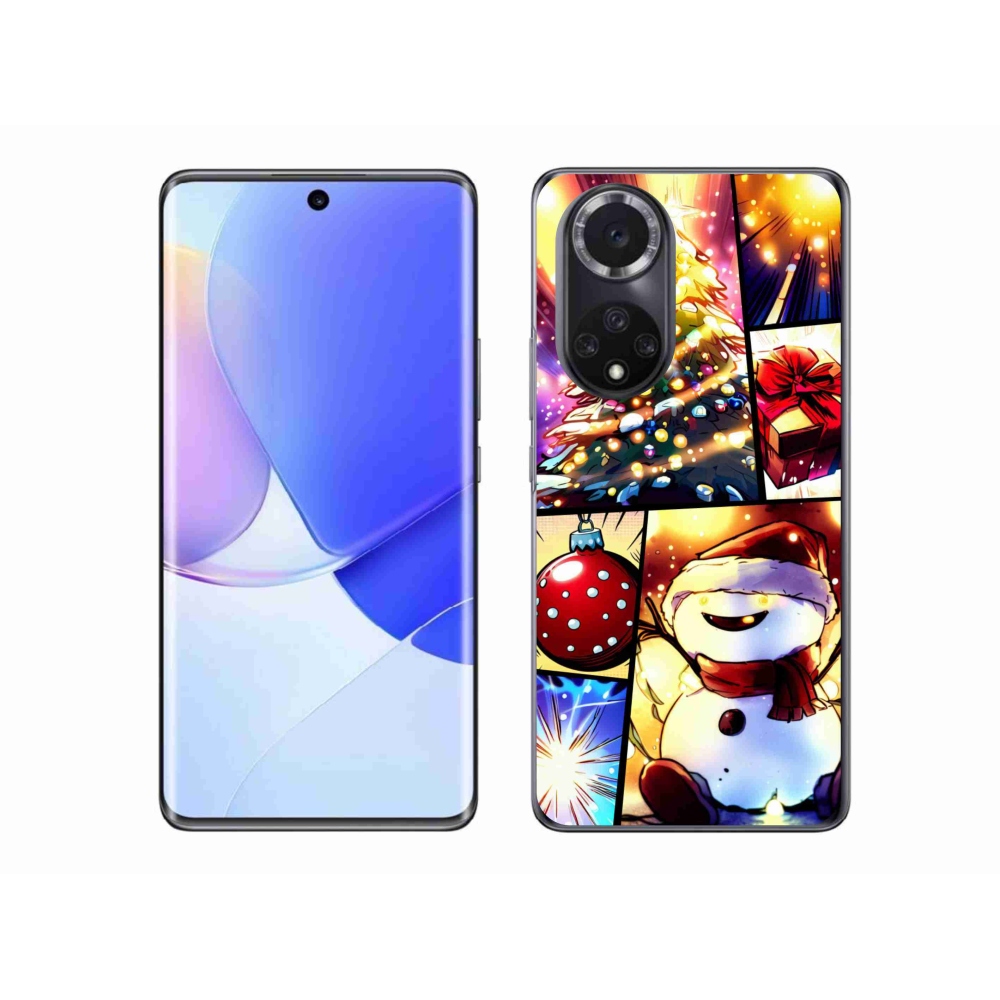 Zselés borító mmCase a Honor 50 készülékhez - Karácsonyi motívumok 1