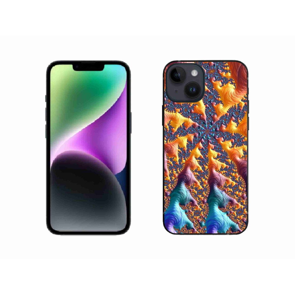 Gél borítás mmCase iPhone 14 készülékhez - absztrakt motívum 23