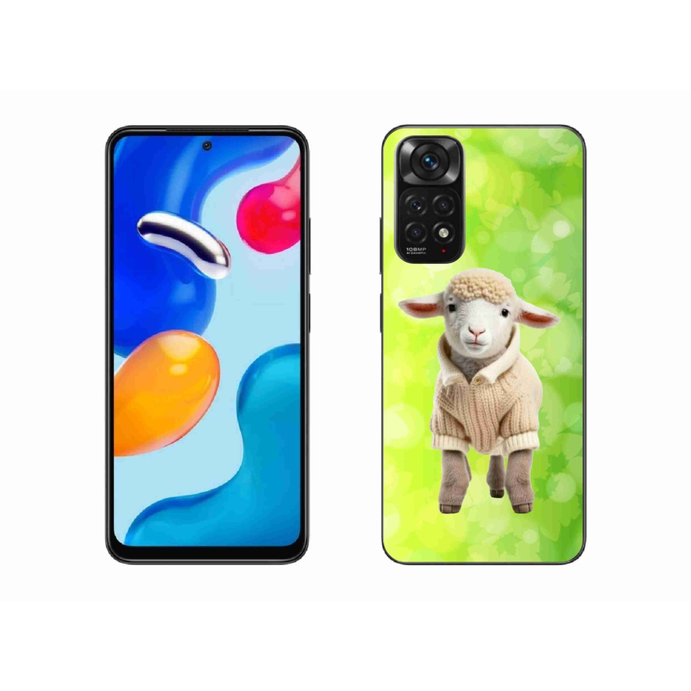 Gél borítás mmCase a Xiaomi Redmi Note 11S 4G-hez - bárány pulóverben