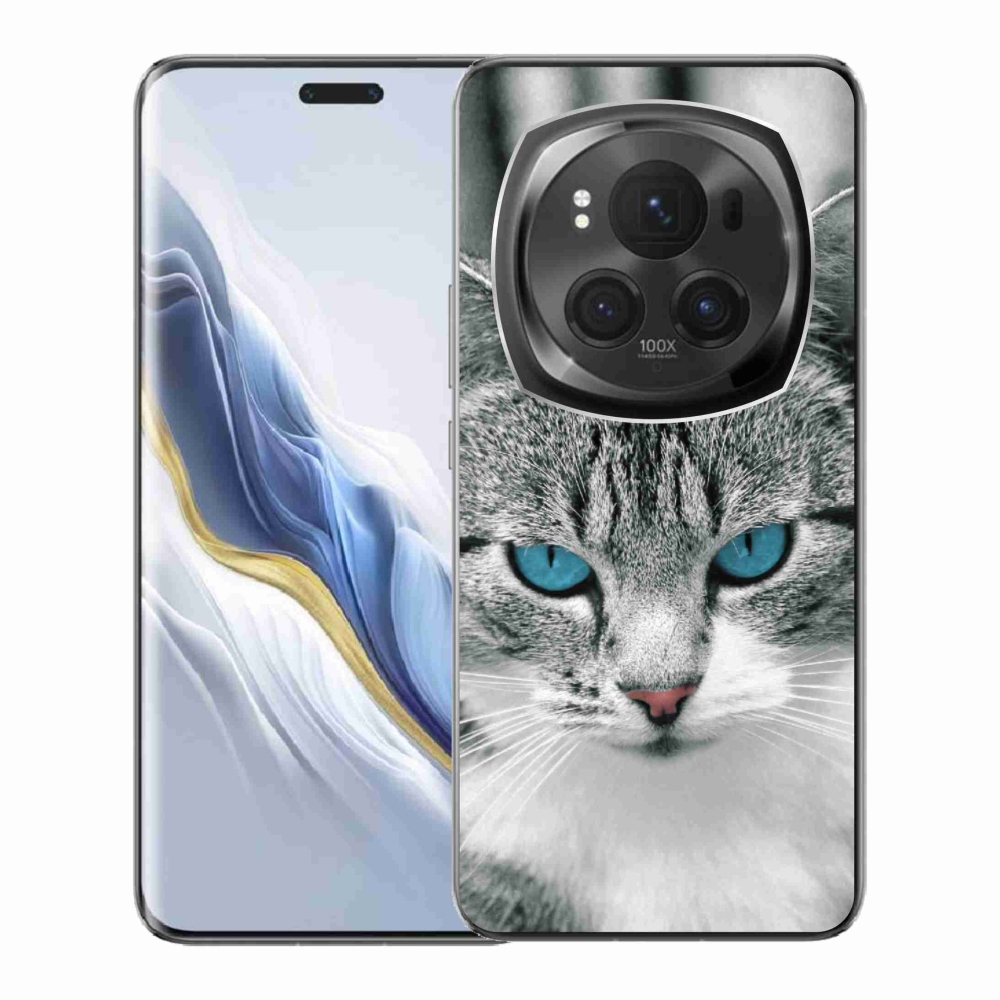 Zselés borítás mmCase a Honor Magic 6 Pro 5G készülékhez - cat view 1
