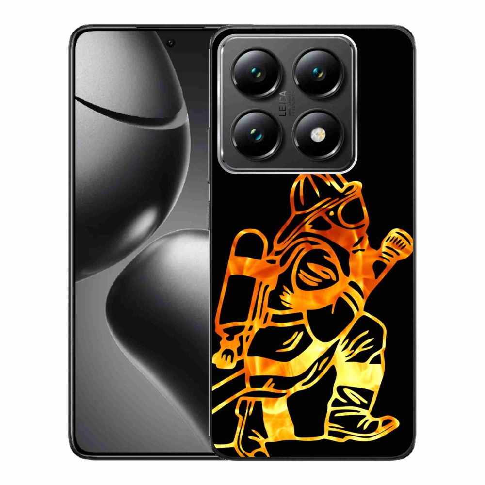 Gél borítás mmCase a Xiaomi 14T Pro számára - tűzoltó 1