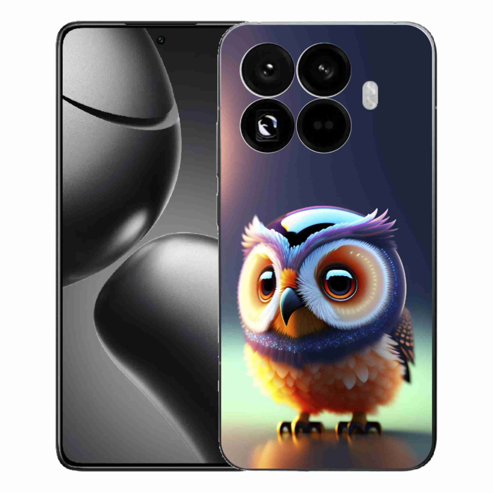 Gél borítás mmCase a Xiaomi 15T Pro számára - bagoly