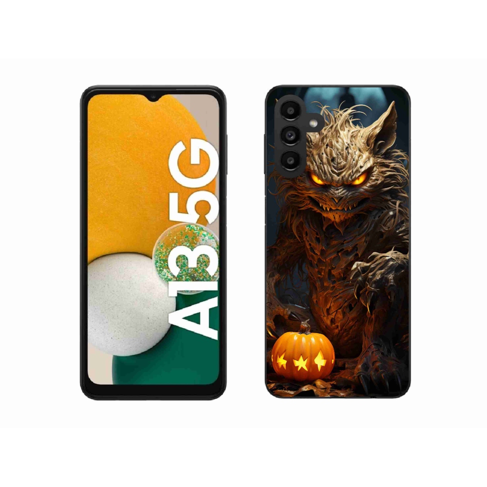 Gél borítás mmCase Samsung Galaxy A13 5G - Halloween szörny - Samsung Galaxy A13 5G - Halloween szörny