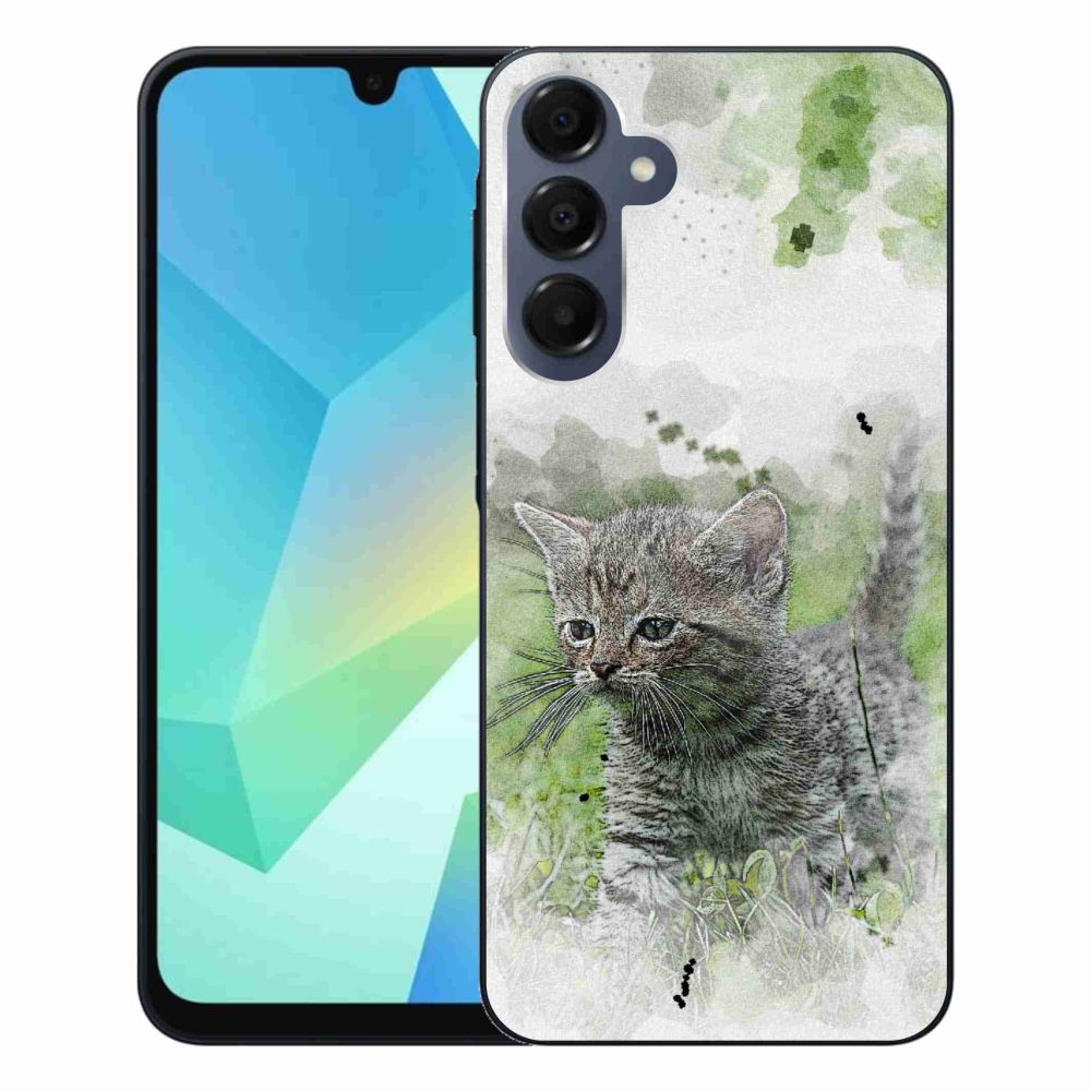 Gél borítás mmCase Samsung Galaxy A16 4G/5G - aranyos cica 1