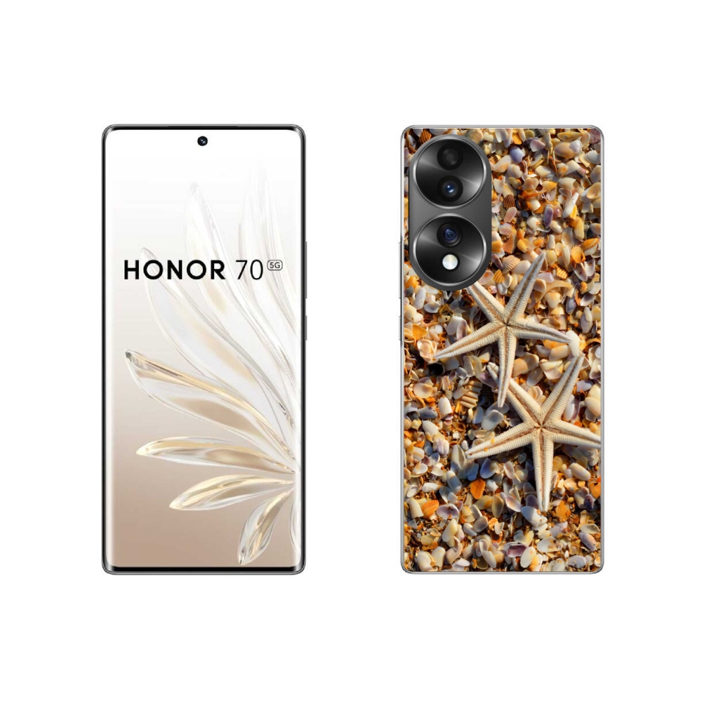 Zselés borítás mmCase a Honor 70 készülékhez - tengeri csillag