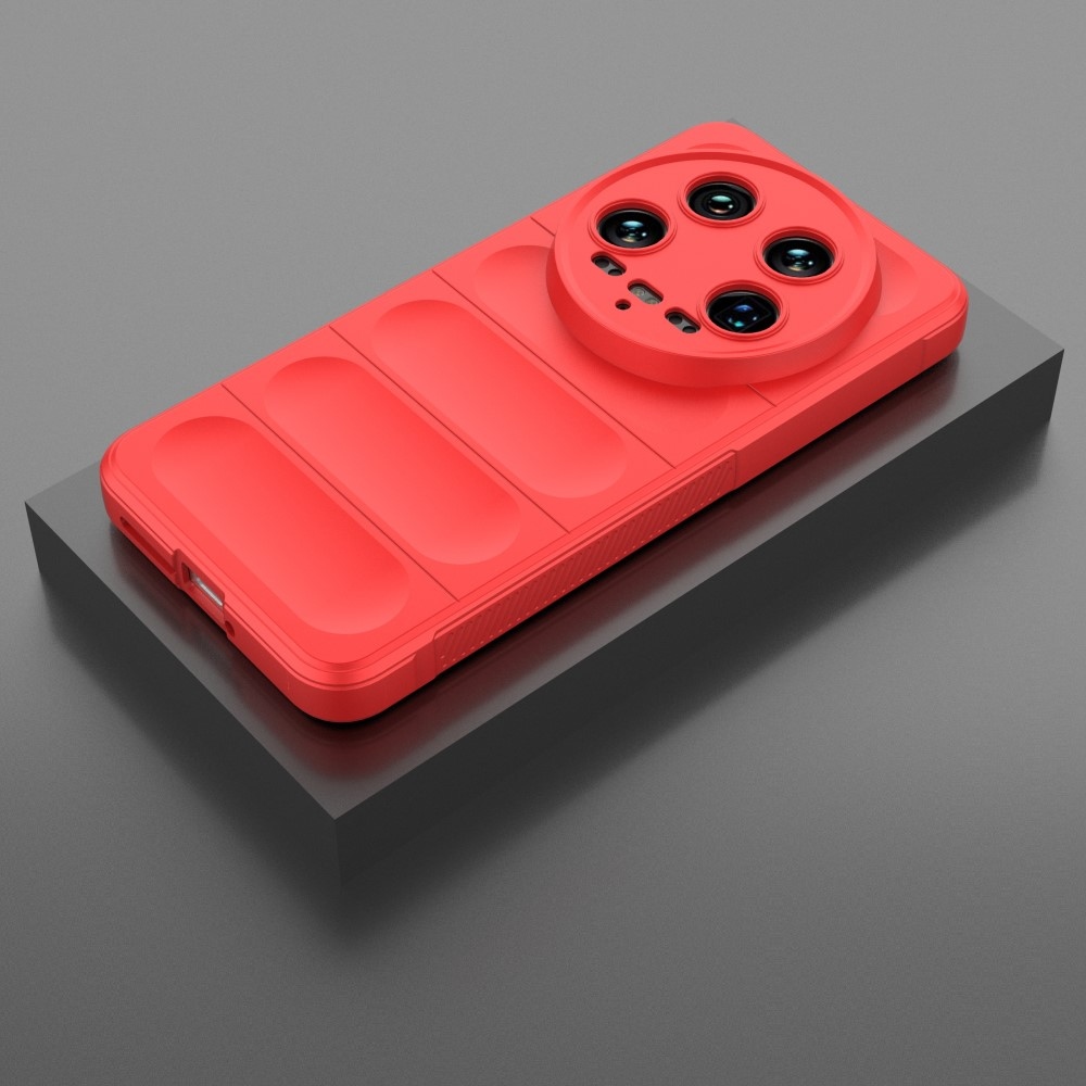 Rugg tartós zselés tok Xiaomi 14 Ultra - piros