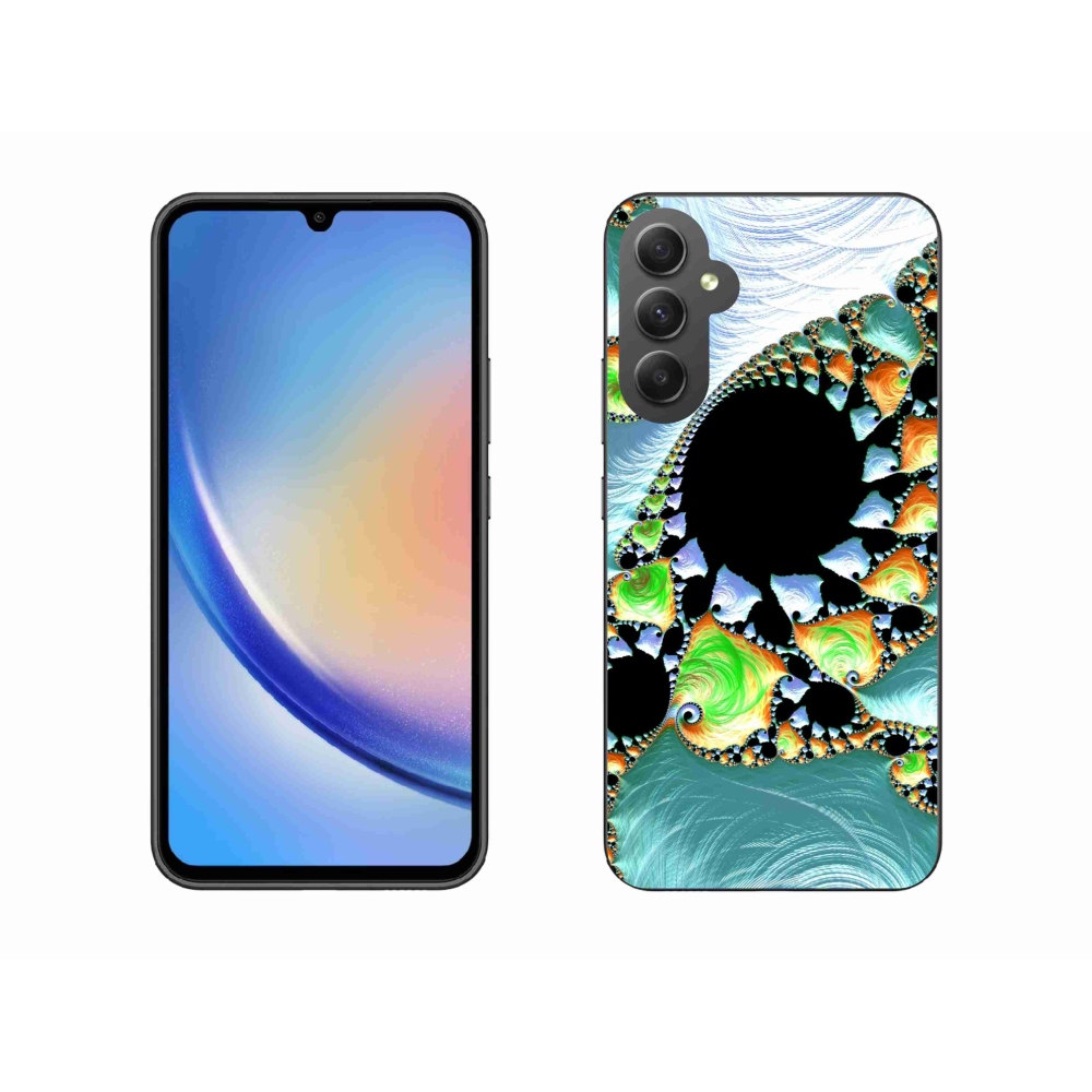 Gél borítás mmCase Samsung Galaxy A34 5G - absztrakt motívum 21