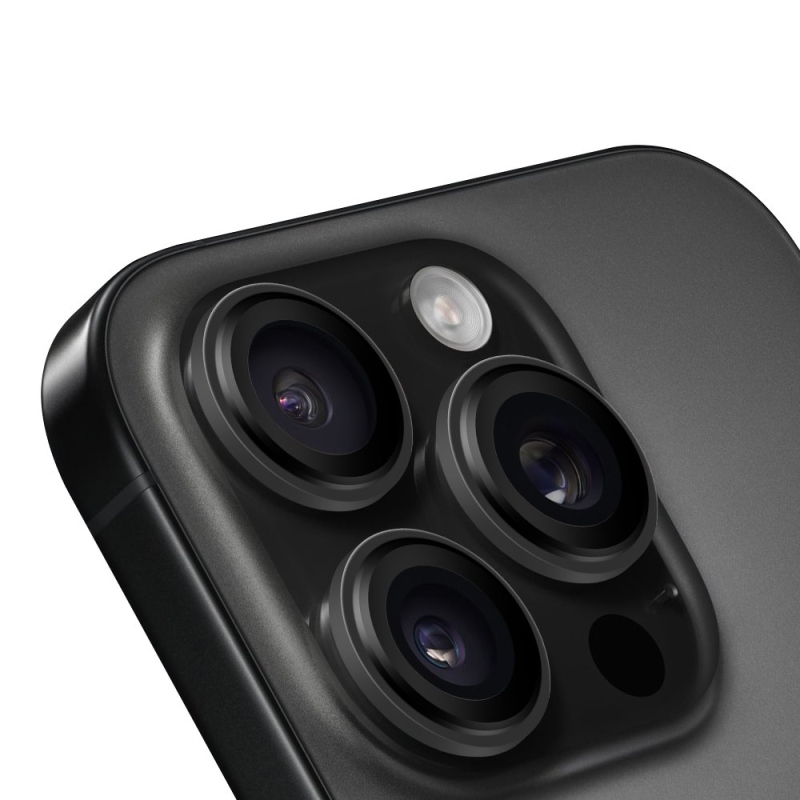 CSOMAG:ME objektívvédő Apple iPhone 16 Pro/16 Pro Max fekete titán