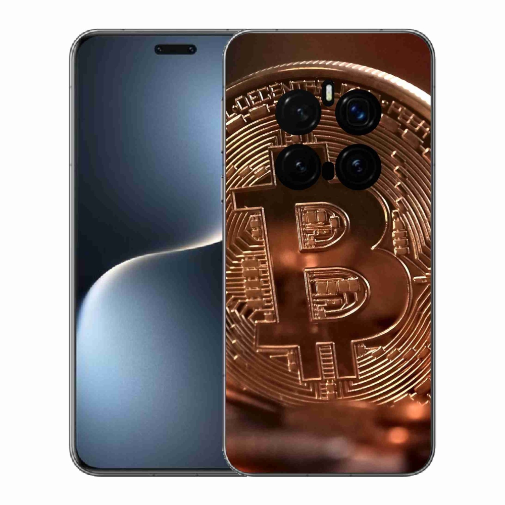 Gél borítás mmCase a Honor Magic 7 Pro 5G számára - bitcoin