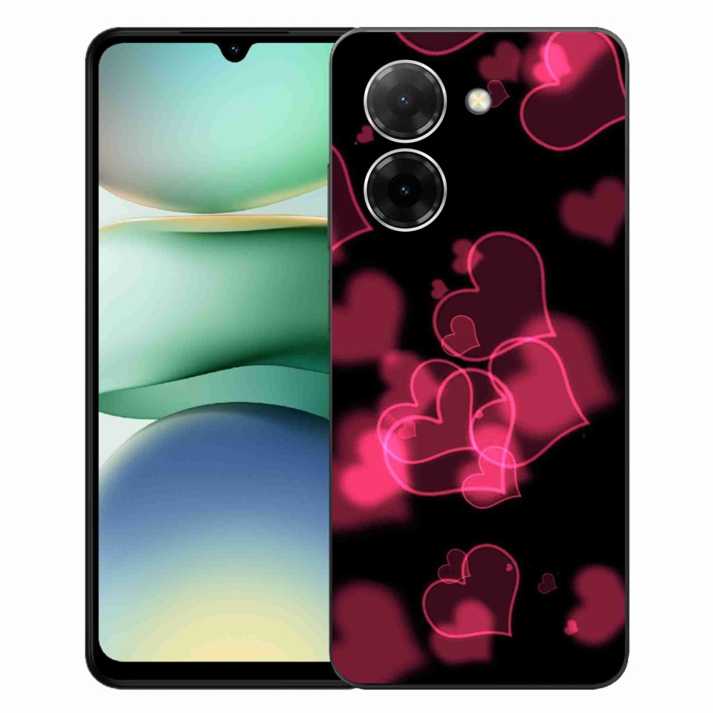 Gél borítás mmCase a Xiaomi Redmi A5 (173.45x79.35x8.45mm) - piros szívek