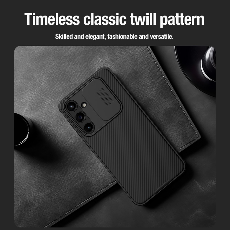 Nillkin CamShield PRO mágneses hátlap a Samsung Galaxy A35 5G készülékhez Fekete