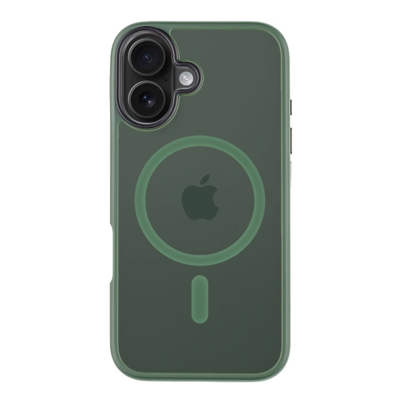 Taktikai MagForce Hyperstealth borító iPhone 16-hoz Erdei zöld
