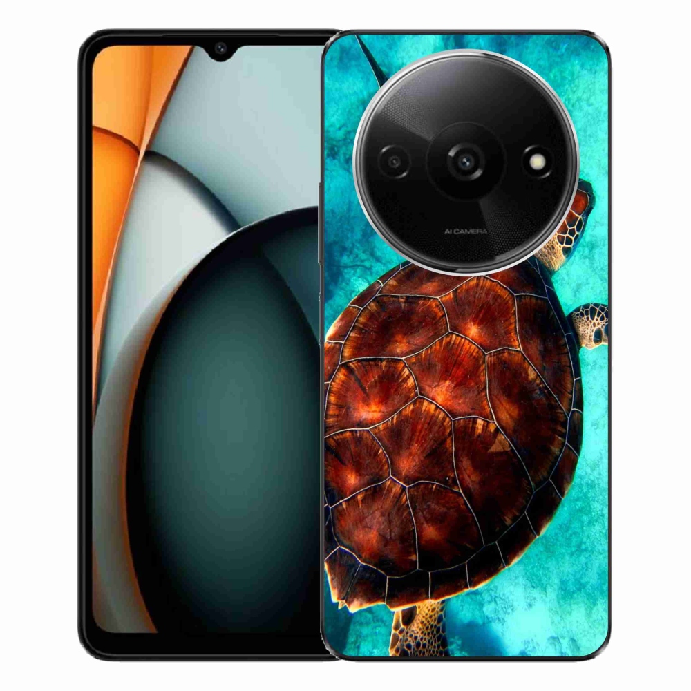 Gél borítás mmCase a Xiaomi Redmi A3-hoz - teknősbéka