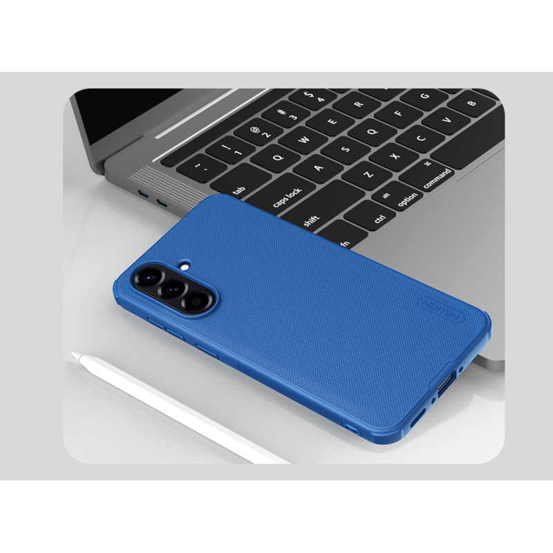 Nillkin Super Frosted PRO hátlap a Samsung Galaxy A56 5G kékhez
