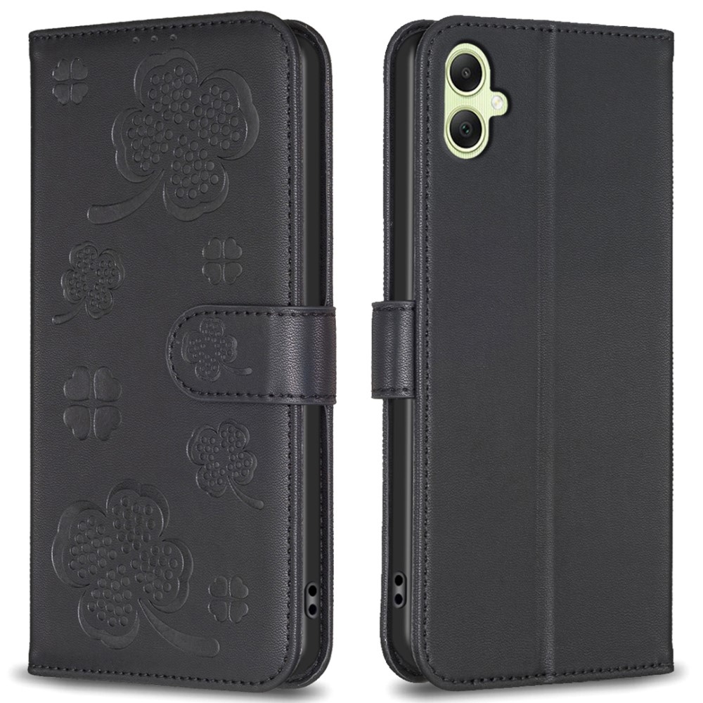 Clover könyv tok Samsung Galaxy A06 4G készülékhez - fekete