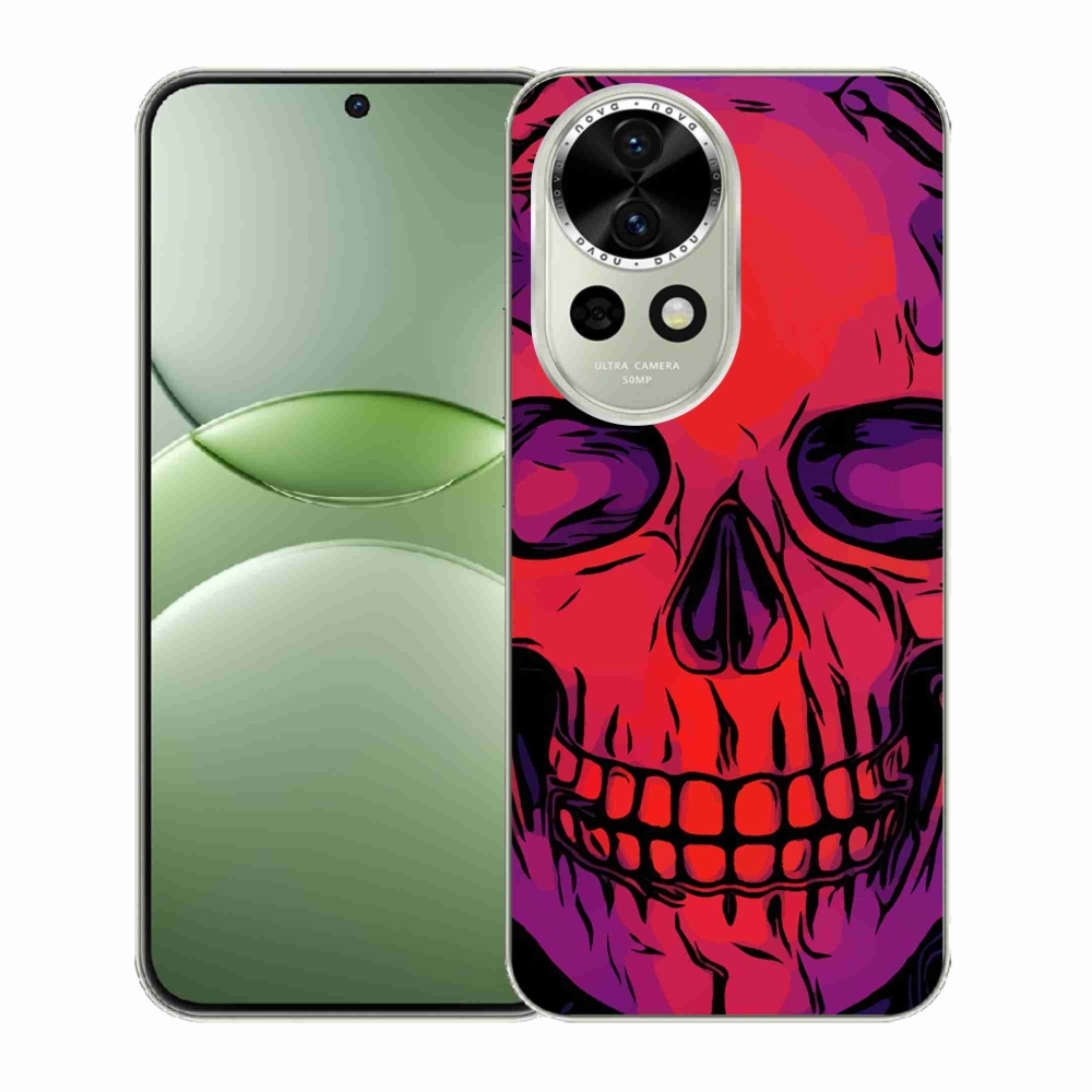 Gél borítás mmCase a Huawei Nova 13 5G készülékhez - koponya