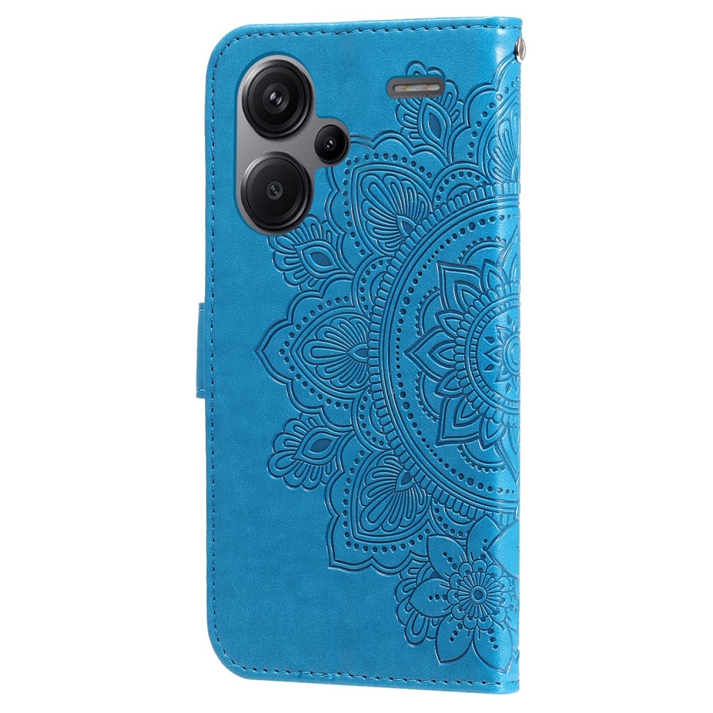Mandala könyv tok Xiaomi Redmi Note 13 Pro+ 5G - kék