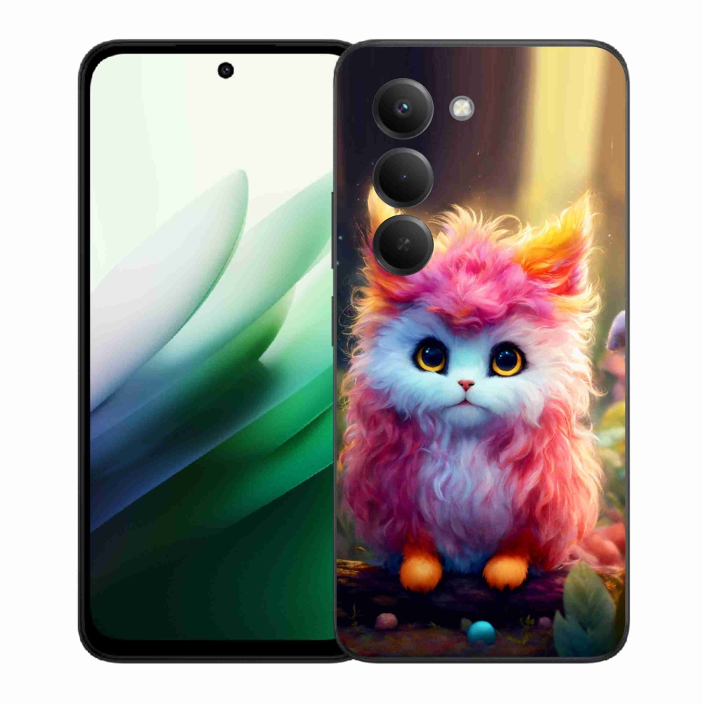 Gél borító mmCase a Xiaomi Redmi 15 5G-hez - aranyos cica 5