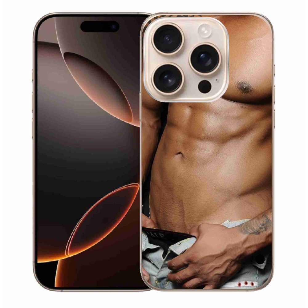 Gél borítás mmCase iPhone 16 Pro Max készülékhez - szexi férfi