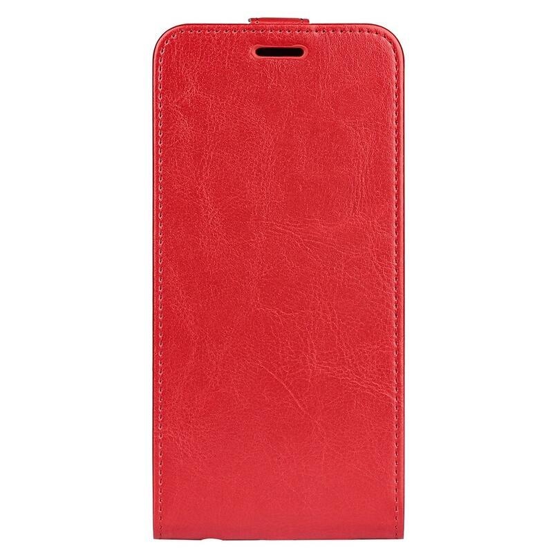 Függőleges pénztárca tok Samsung Galaxy A14 4G/5G - piros