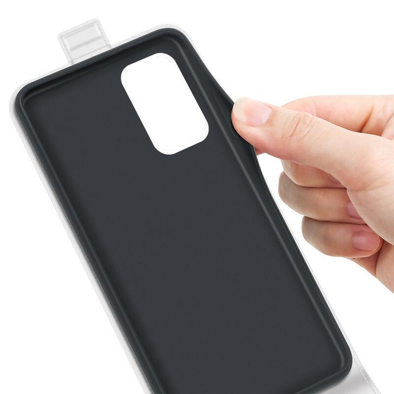 Függőleges PU bőr pénztárca tok Xiaomi Poco M4 Pro 5G/Redmi Note 11S 5G - fehér