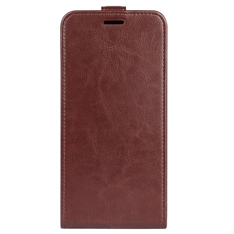 Függőleges PU bőr pénztárca tok a Xiaomi Poco M4 Pro 5G/Redmi Note 11S 5G számára - barna színben