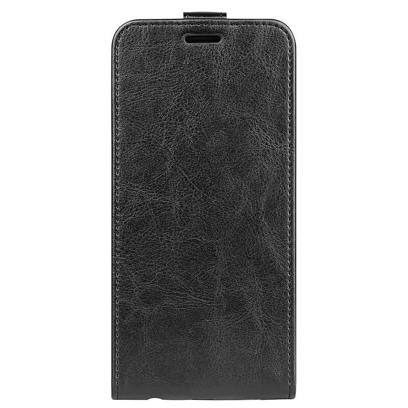 Függőleges PU bőr tok Samsung Galaxy M13 4G készülékhez - fekete