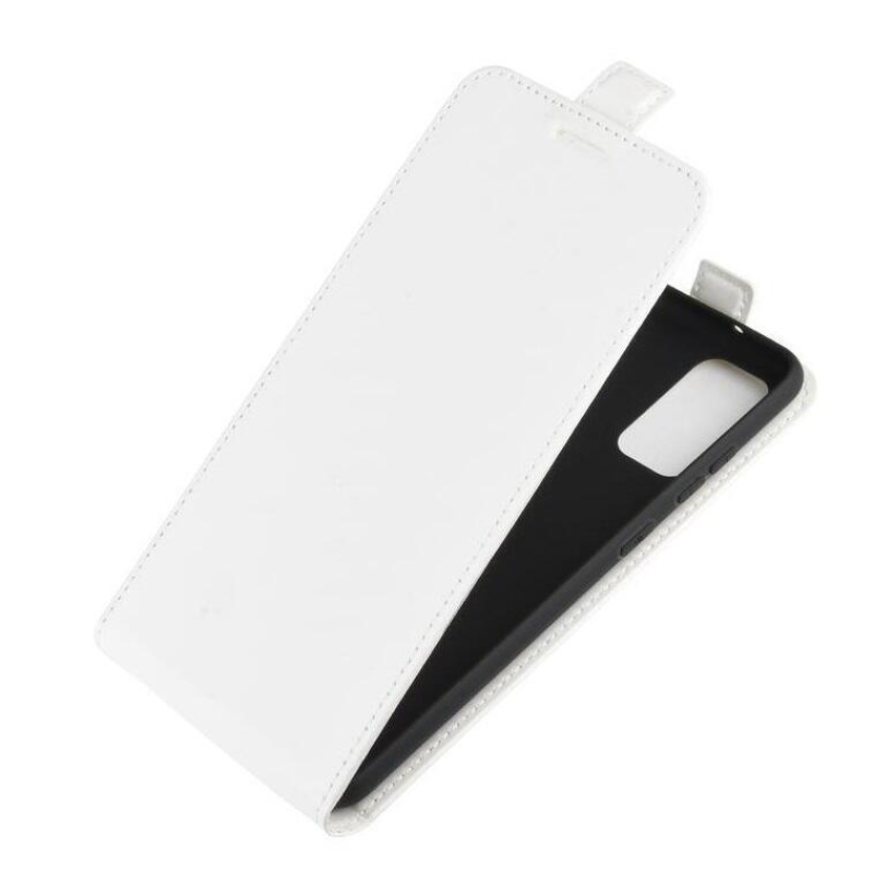 Függőleges PU bőr tok Samsung Galaxy Note 20/Note 20 5G készülékhez - fehér