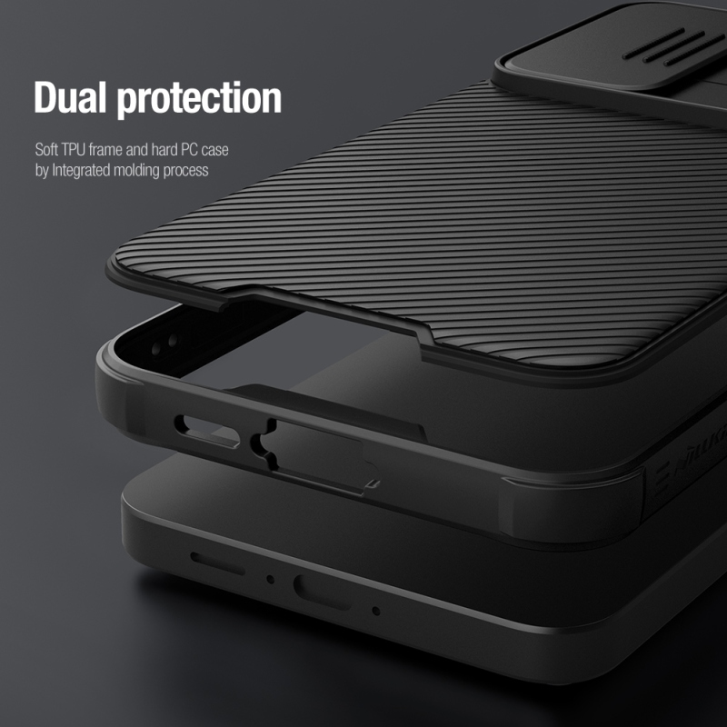 Nillkin CamShield PRO mágneses hátlap Samsung Galaxy A55 5G fekete