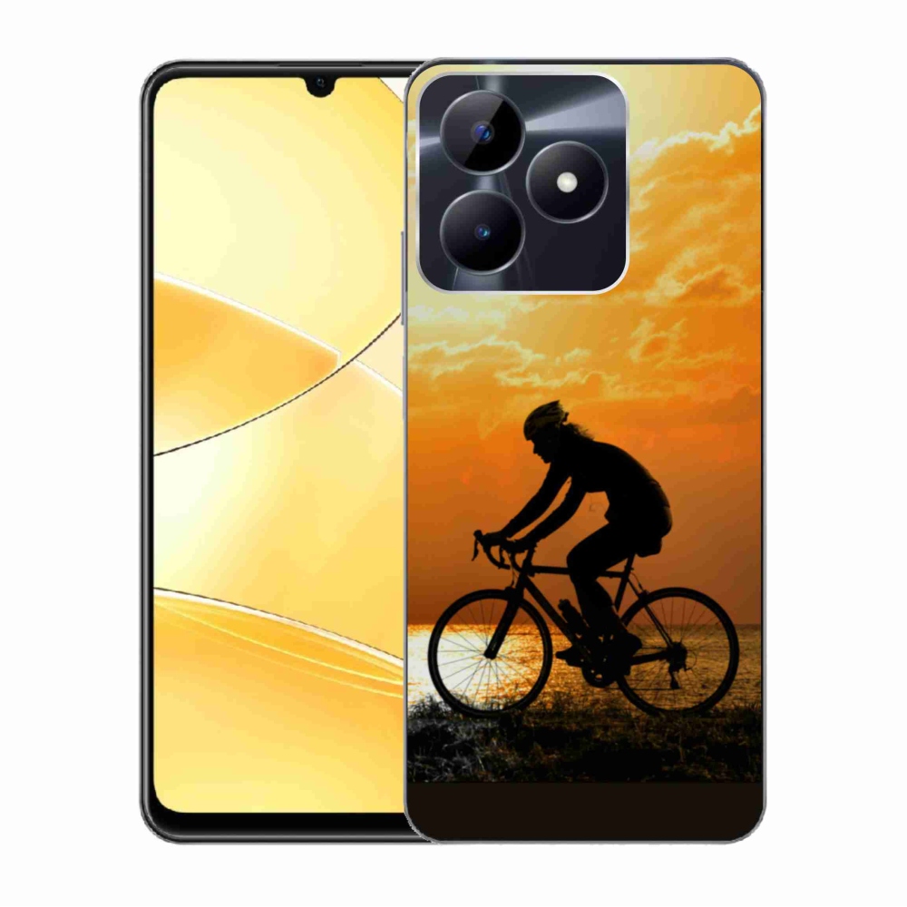 Zselés borítás mmCase a Realme C51/C53 készülékhez - kerékpározás