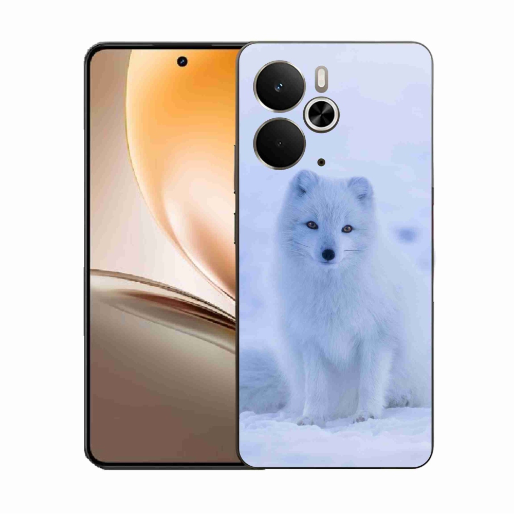 Zselés borítás mmCase a Realme 14 5G készülékhez - polár róka