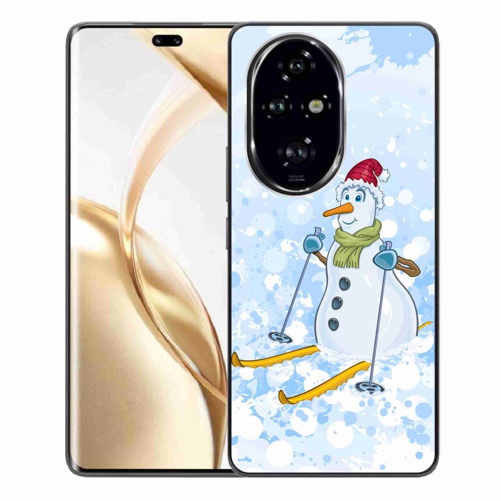 Zselés borítás mmCase a Honor 200 Pro 5G készülékhez - hóember