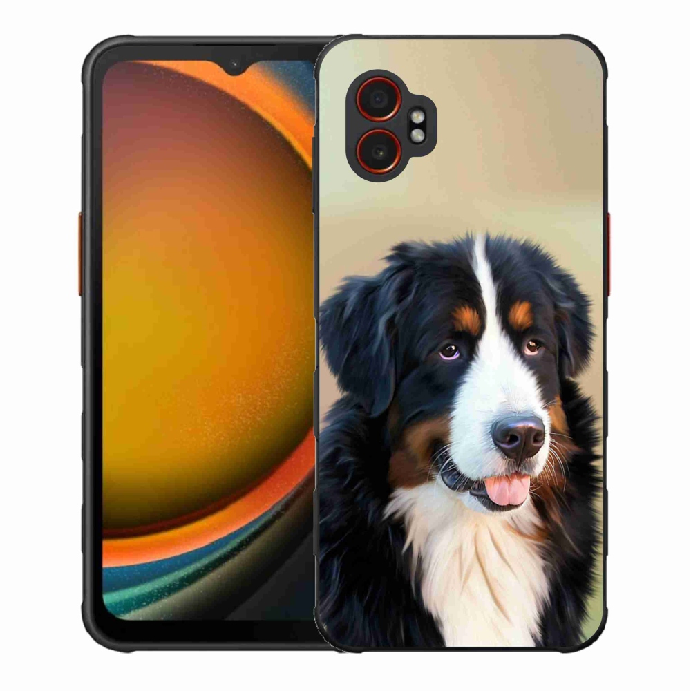 Gél borítás mmCase Samsung Galaxy Xcover 7 Pro készülékhez - Berni hegyi kutya
